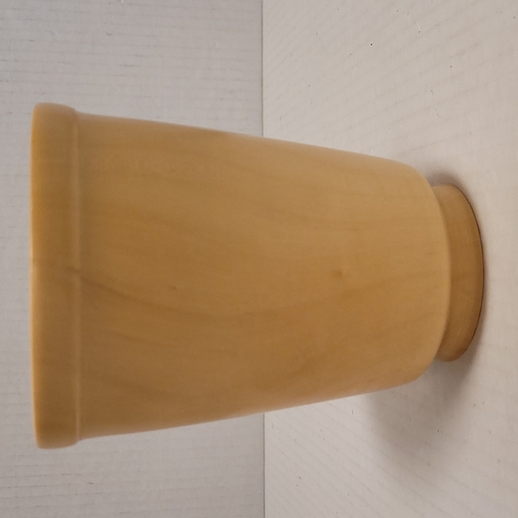 Beautiful Hand Carved Signed Wooden Cup - Picture 2 of 15